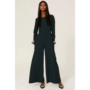 Adam Lippes Dark Green Jumpsuit